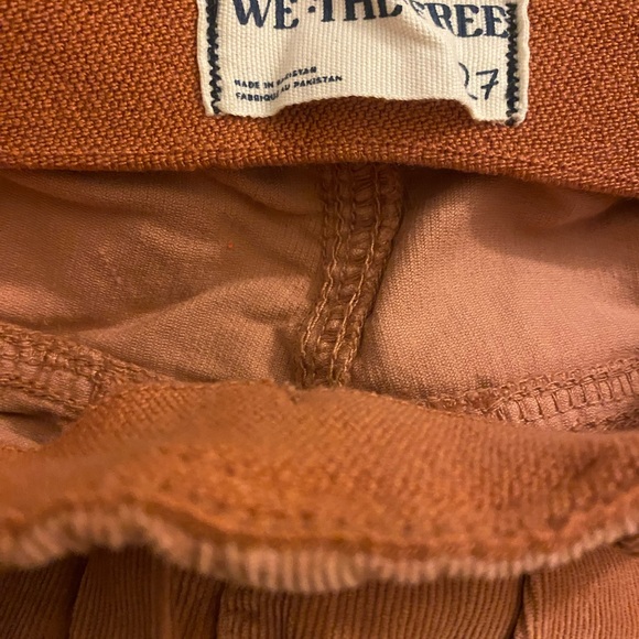 💗Free People . Jenny High-Rise Cord Slim Flare leans 26/27 - Picture 4 of 7